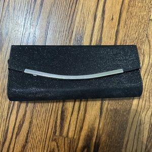 Black sparkly purse